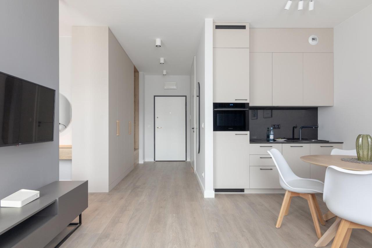 Warsaw Spire Stylish Apartament Dış mekan fotoğraf