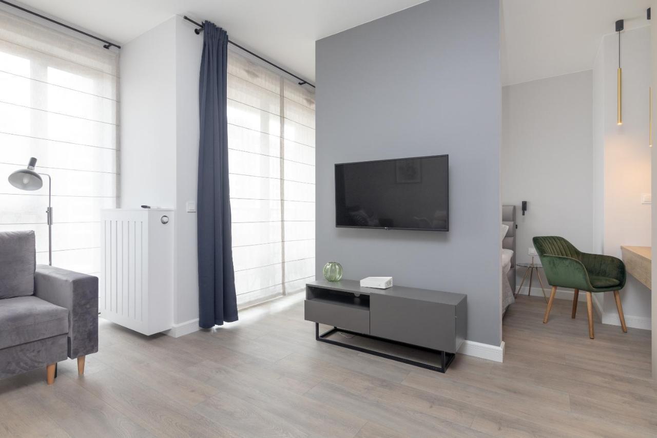 Warsaw Spire Stylish Apartament Dış mekan fotoğraf