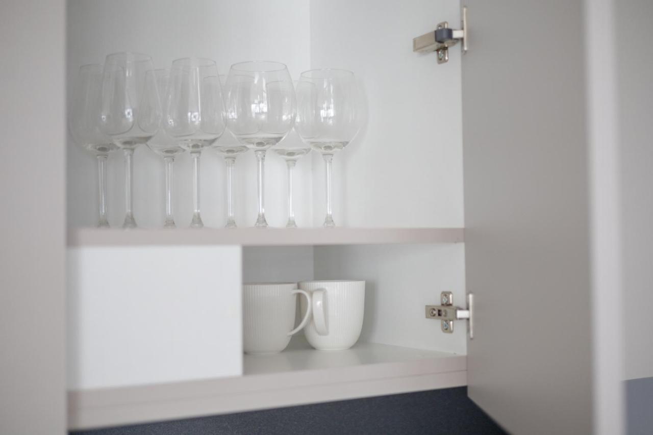 Warsaw Spire Stylish Apartament Dış mekan fotoğraf