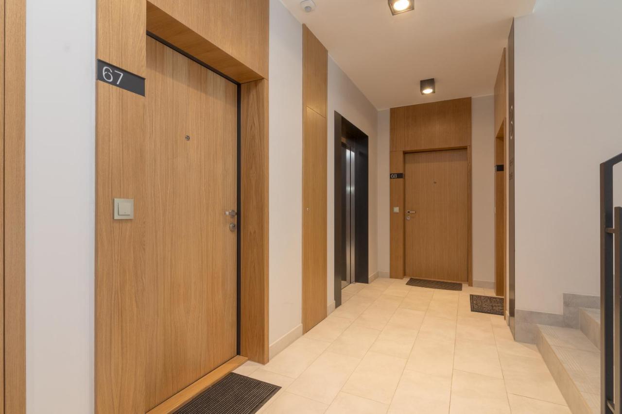 Warsaw Spire Stylish Apartament Dış mekan fotoğraf