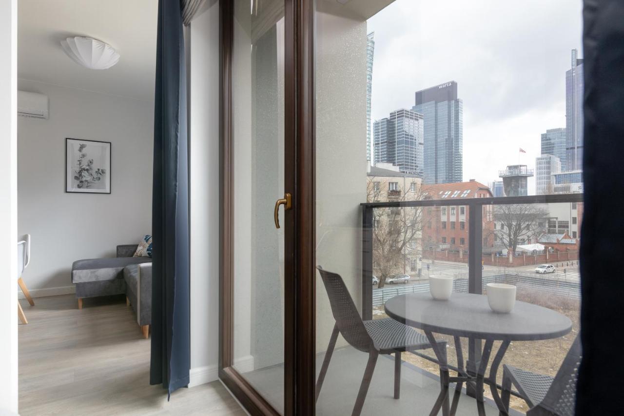 Warsaw Spire Stylish Apartament Dış mekan fotoğraf