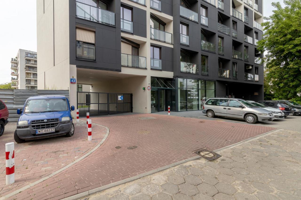 Warsaw Spire Stylish Apartament Dış mekan fotoğraf