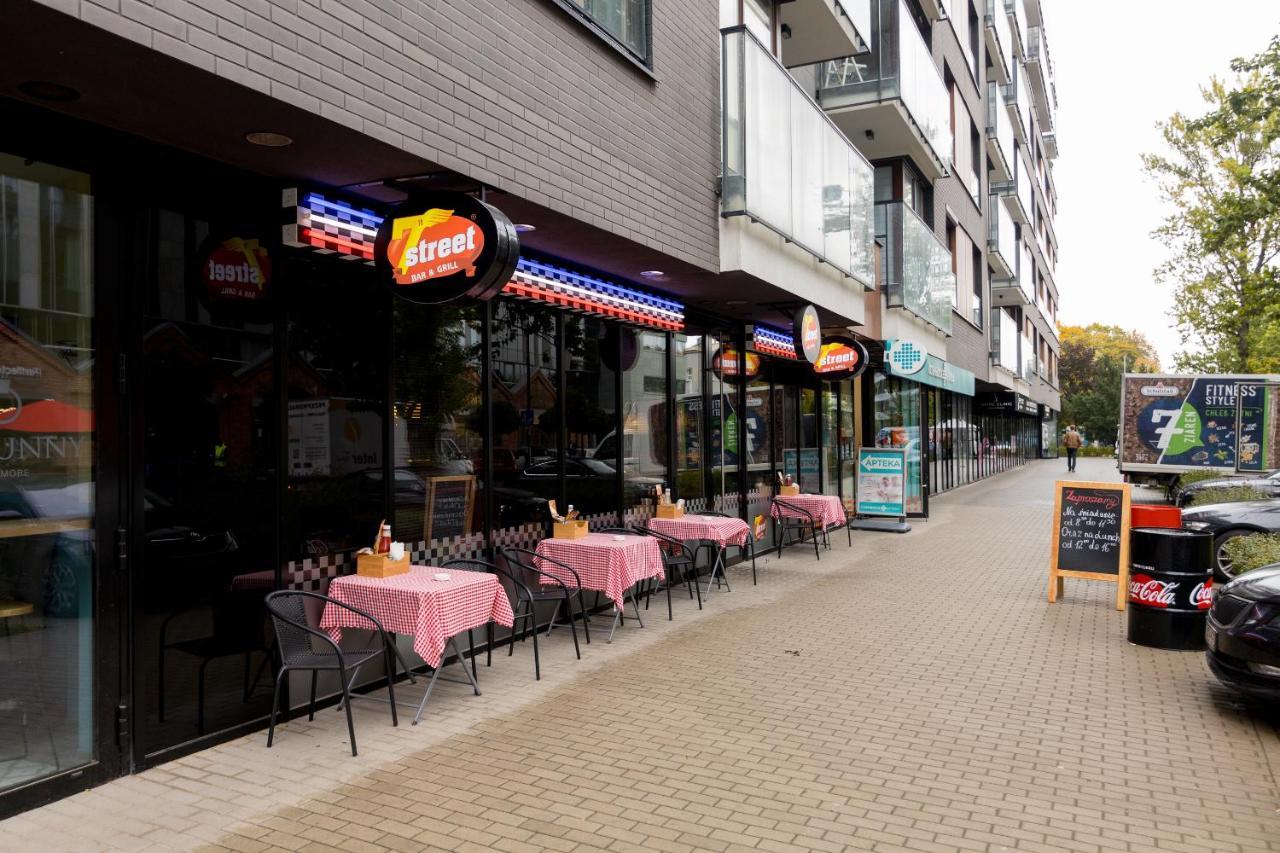 Warsaw Spire Stylish Apartament Dış mekan fotoğraf
