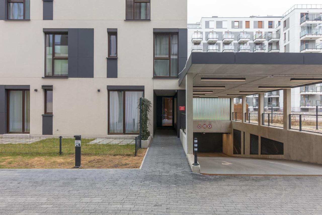 Warsaw Spire Stylish Apartament Dış mekan fotoğraf